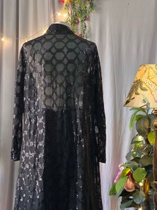 Sequence Black Sheer shrug