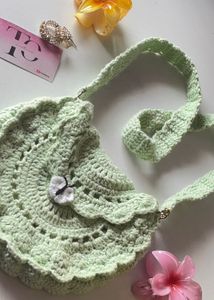 Handmade Crochet Shoulder Bag