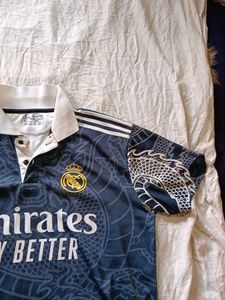 Real Madrid Dragon Print Jersey