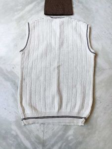Vintage White Knit Sweater