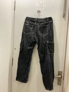 Grey Cargo Pants