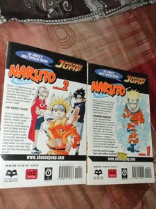 ORIGINAL Naruto Manga Volumes 1 &amp; 2