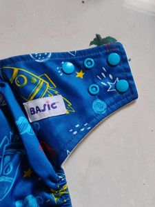 Cute Space Rocket Diaper Cover
