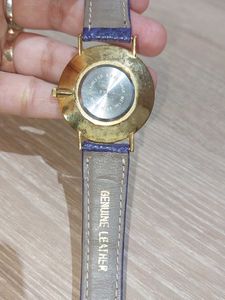 Vintage Leather Embossed Watch