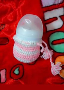 Crochet Baby Bottle Cover