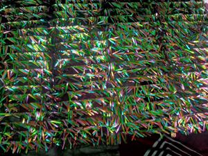 Embellished unique net fabric