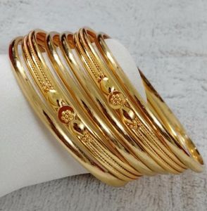 Heavy Gold Plated Set of 6 Beautiful Bangles