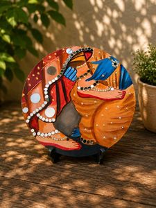 Handcrafted Radha Krishna Wall Decor