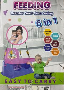 6-in-1 Booster Seat Cum Swing!