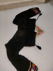 Embroidered Black Lehenga Choli Set