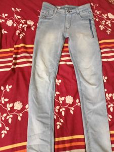 Light Wash Denim Jeans