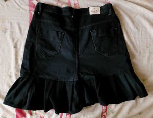 Mini Denim Skirt