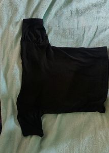 Zara Black Crop Top