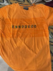 Orange Graphic T-Shirt