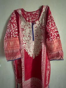 Red Ethnic Kurta ❤️