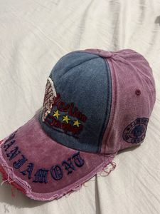 Stylish Washed Denim Baseball Cap