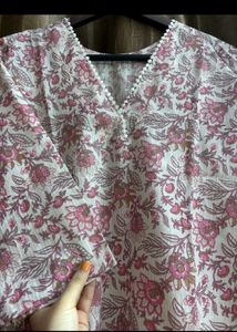 set of two Floral Kurtis with free shipping