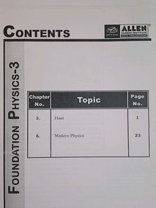 Foundation Physics-1 ICSE: Class X