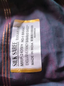 New Silk Sari Bnrs No Blouse /No Return /No Refund