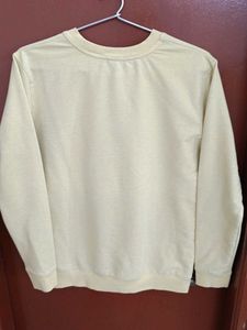 Yellow Graphic Sweatshirt