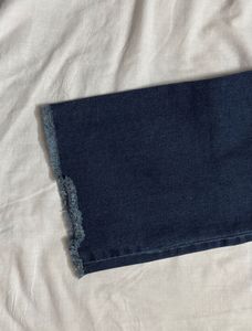 Trendy Ripped Blue Denim Jeans