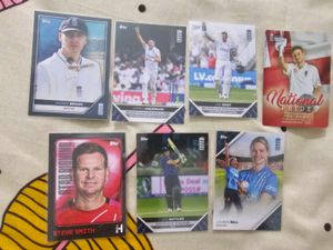 Topps UK Edition Cricket Cards