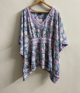 Floral Print Kaftan dress