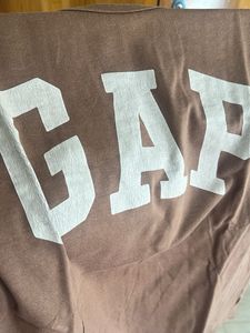 Kids Gap Brown Graphic T-Shirt-xxl size