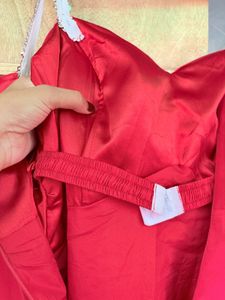 Elegant Red Party Dress