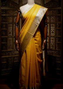 Beautiful Yellow Organza Saree🟡💛🟡💛