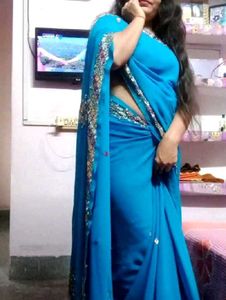 Heavy Saree With Blouse Combo ❤️