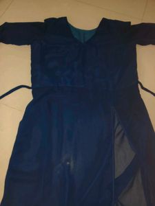 Elegant Navy Blue Kurta