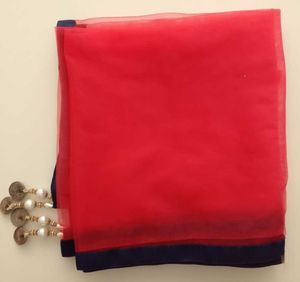 Elegant Red Embroidered Lehnga