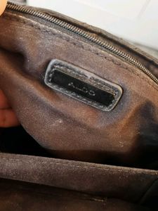 Aldo Chic Quilted Black Shoulder Bag
