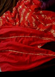 Vibrant Red Ethnic Kurta Set