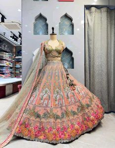 Beautifully Embroidered Lehenga Choli