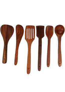Wooden Kitchen Utensil Set