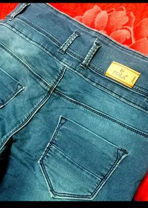 Blue Wash Denim Jeans