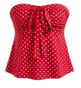 Littlebox Red Polka Dot Top