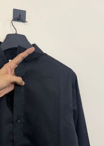 Classic Black Button-Up Shirt