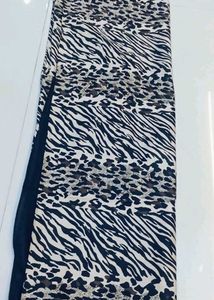 Wild Print Saree