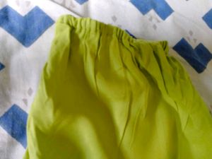 Lime Green Ethnic Blouse