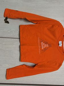 Orange Long Sleeve T-Shirt