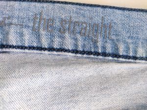 7 For All Mankind Straight Ripped Jeans For Men Belt 34