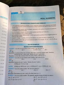 R.D. Sharma MCQs in Mathematics Class X