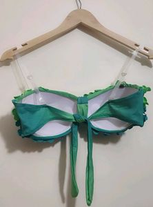 Multi Unique Floral Bikini Top For 36 Bust