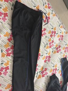 Men's Black &amp; Blue Track Jacket