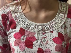 Floral Print Short Sleeve Blouse