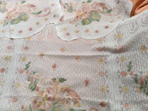 Floral Embroidered Sofa covers Set