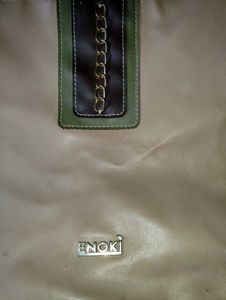 Enoki Stylish Beige Hobo Bag